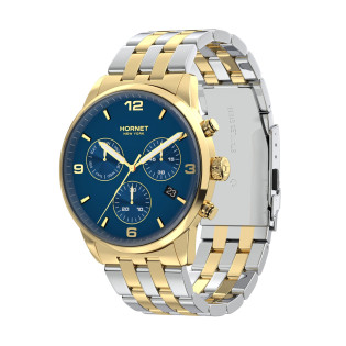 Hornet Performance Majestic — złoto-srebrny zegarek męski chronograf