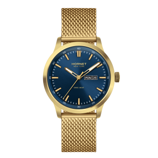 Hornet NYC Queensbridge — złoty zegarek męski Swiss Movement