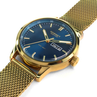 Hornet NYC Queensbridge — złoty zegarek męski Swiss Movement