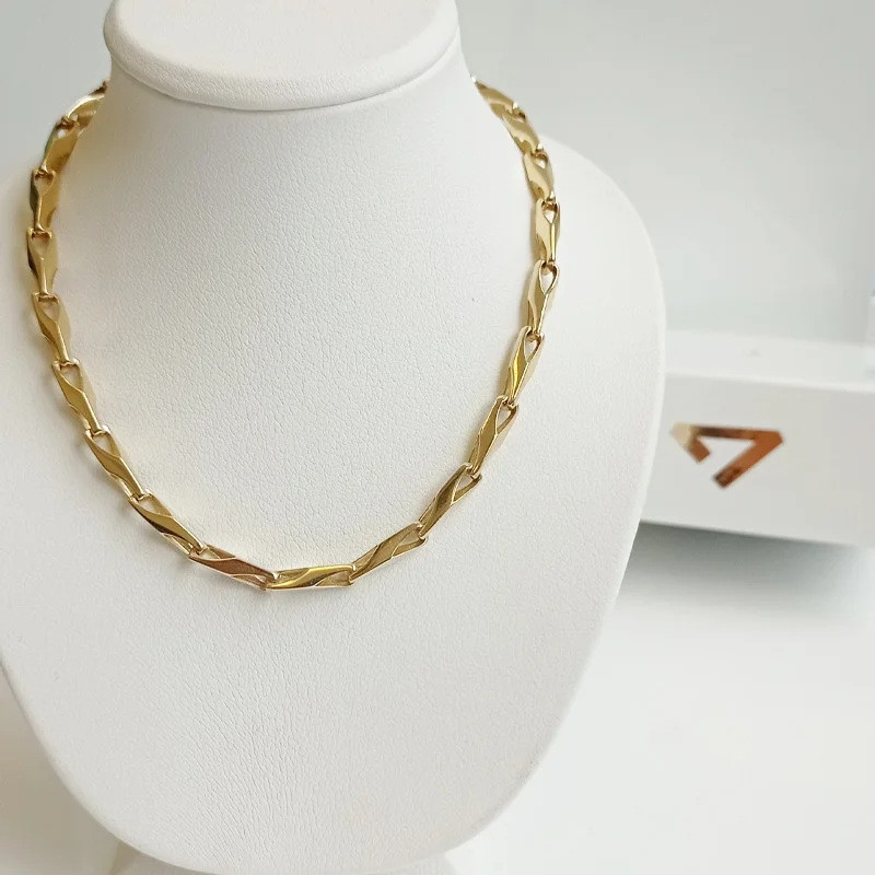 Zlatý řetízek Fantazie šupina 585 (14k) | iSezam.cz