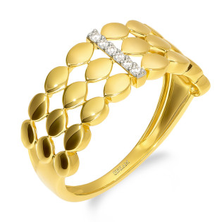 Objevte elegantní zásnubní prsten z bílého zlata s diamanty a ovály od Jubiler Sezam. Perfektní kombinace klasiky a moderny pro 
