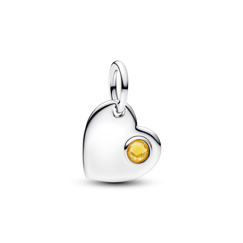 Charms-přívěsek Pandora Medené srdce s možností gravírování 794295C11