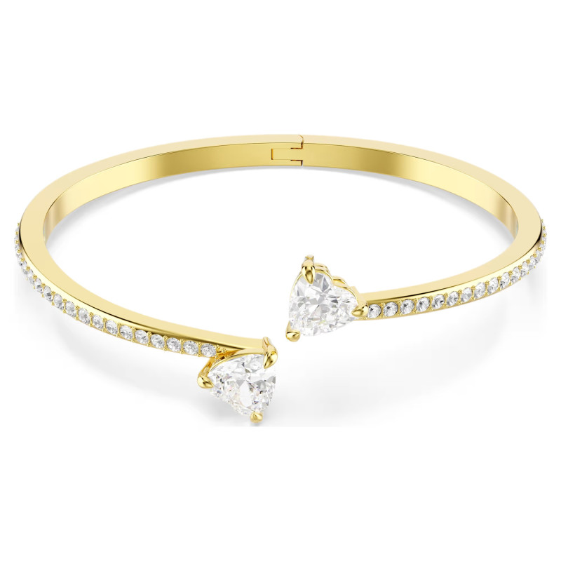 Bransoletka Swarovski typu bangle Mesmera Serce rozmiar M