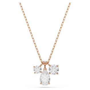 Naszyjnik Swarovski Mesmera powłoka w odcieniu różowego złota