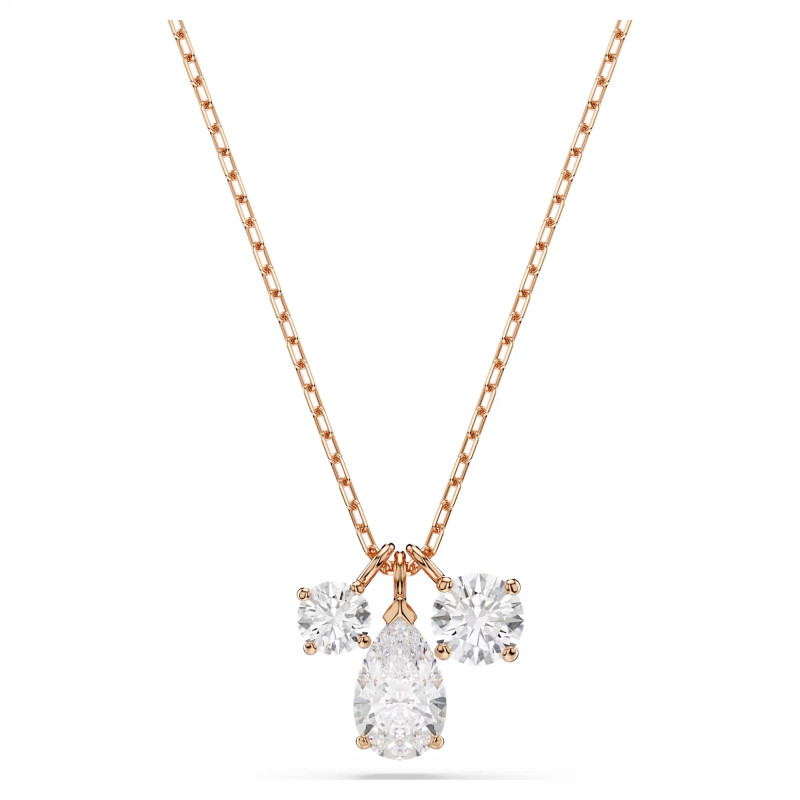 Naszyjnik Swarovski Mesmera powłoka w odcieniu różowego złota