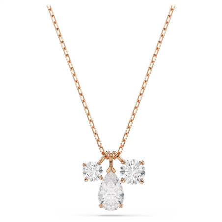 Naszyjnik Swarovski Mesmera powłoka w odcieniu różowego złota