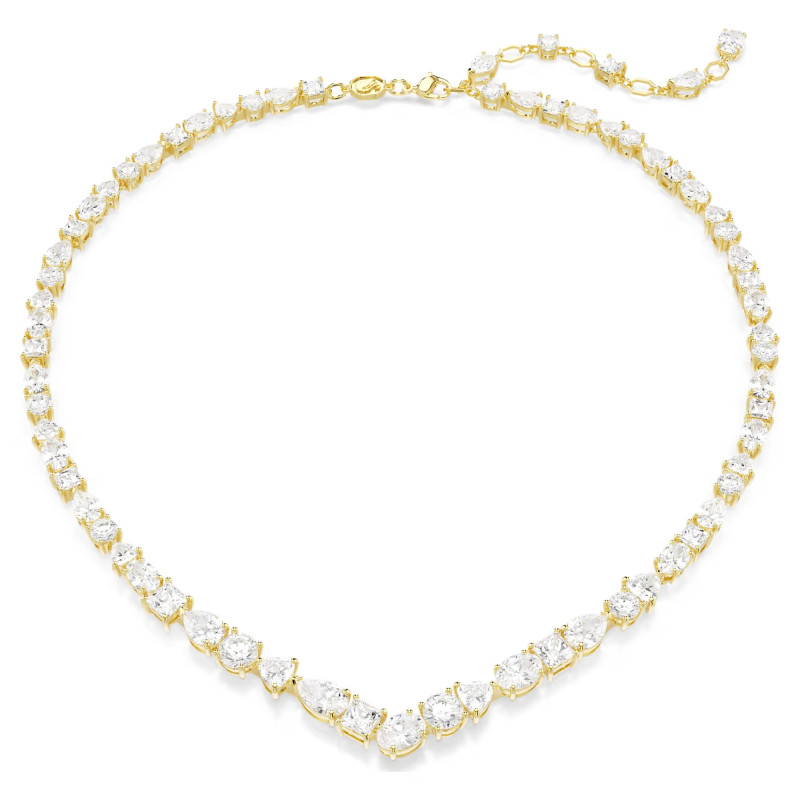 Naszyjnik Swarovski Mesmera powłoka w kolorze żółtego złota