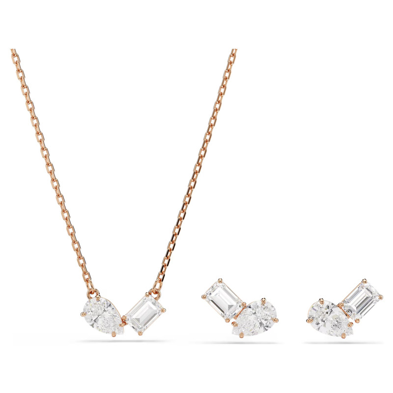 Zestaw Swarovski naszyjnik i kolczyki Mesmera
