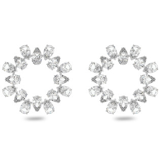 Kolczyki Swarovski kreole Matrix