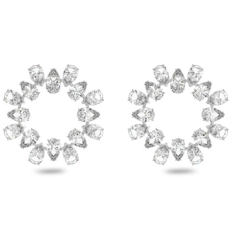 Kolczyki Swarovski kreole Matrix
