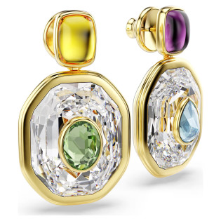 Długie kolczyki Swarovski Chroma ze stali