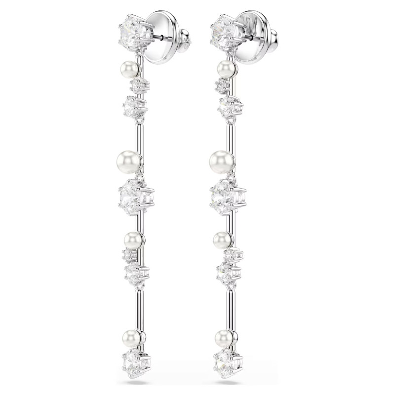 Długie kolczyki Swarovski Constella ze stali