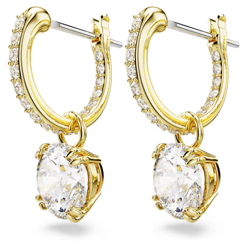 Długie kolczyki  Swarovski Stilla ze stali