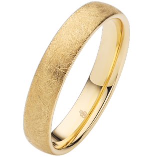 Snubní prsten ze zlata 375 - 4mm | iSezam.cz