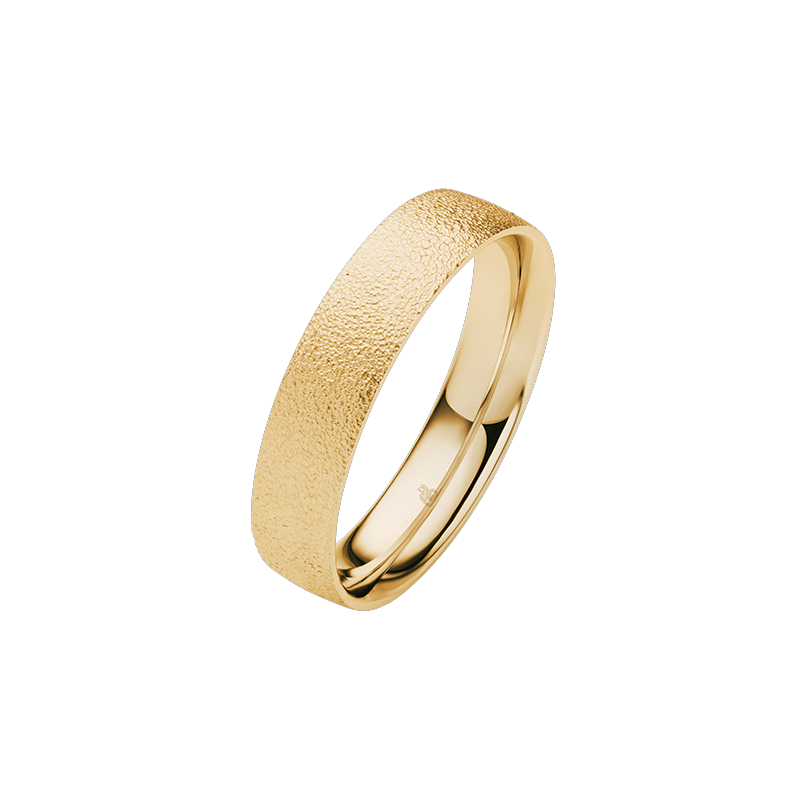 Elegantní snubní prsten Jubiler Sezam ze zlata 585. Matné provedení, vnitřní čočka a gravírování zdarma. Vynikající kvalita pro 