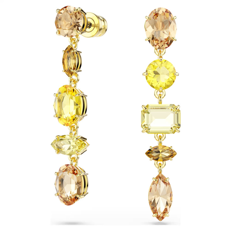 Długie kolczyki Swarovski Gema ze stali