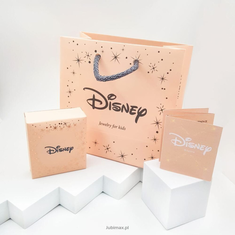 Náhrdelník Disney Minnie stříbro 925 s barevnými zirkony