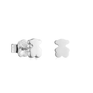 Kolczyki TOUS ze srebra 925 z motywem misia Sweet Dolls 6 mm