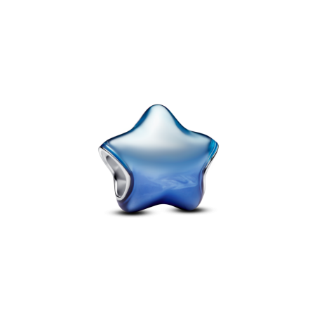 Charms Niebieska gwiazda 794382C01 Ag 925