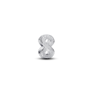 Minicharms Mozaikowy symbol nieskończoności 794523C00 Ag 925
