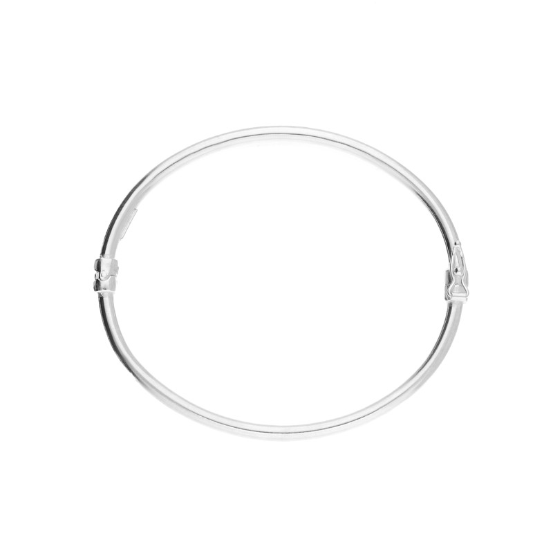Náramek náramek 3mm kulatá stříbro 925