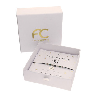 Nádherný stříbrný náramek pro Kozorohy s turmalínem, malachitem, křemenem a fluoritem. Nastavitelný, stylový a symbolický. Objed