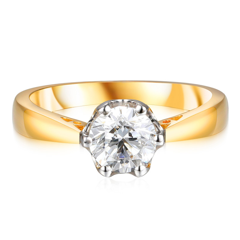 Zásnubní prsten s laboratorním diamantem Royal 0,31 ct, zlato 585