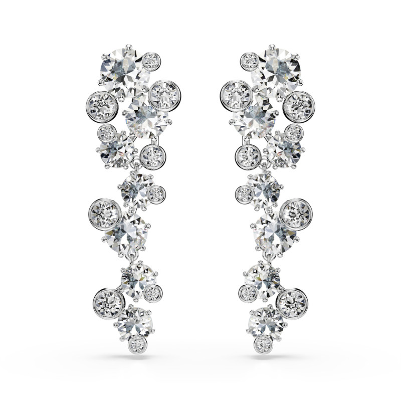 Długie kolczyki Swarovski Constella ze stali