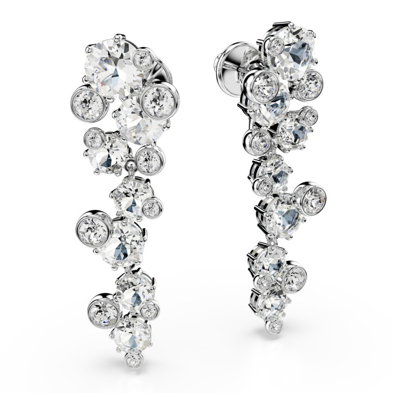 Długie kolczyki Swarovski Constella ze stali