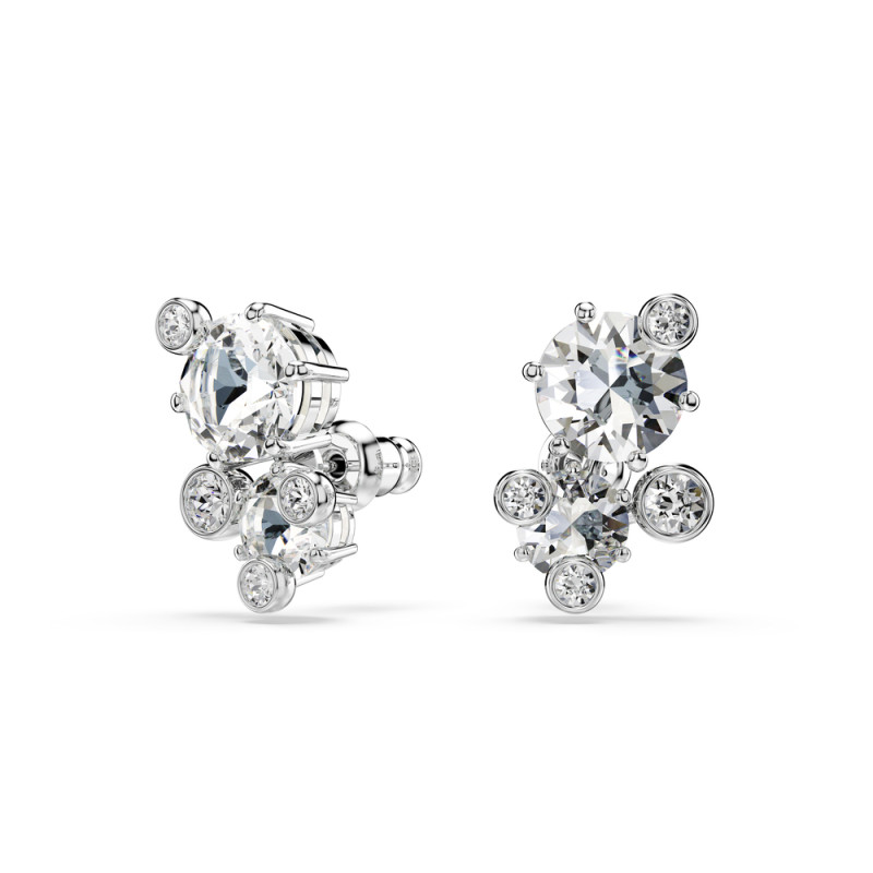 Kolczyki ze stali zapinane na sztyft Swarovski Constella