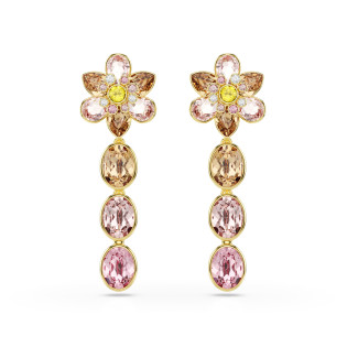 Długie kolczyki stalowe Swarovski Idyllia