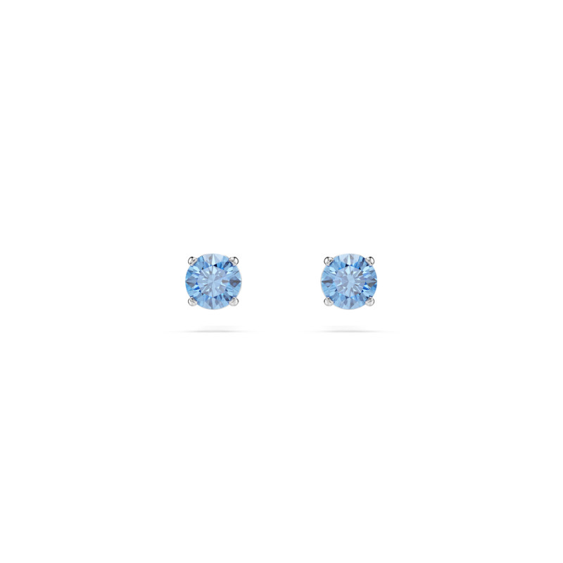 Kolczyki stalowe zapinane na sztyft Swarovski Stilla Attract
