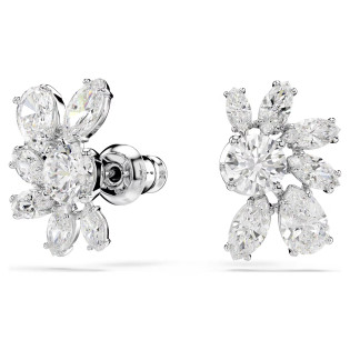 Kolczyki stalowe zapinane na sztyft Swarovski Mesmera
