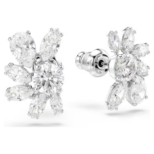 Kolczyki stalowe zapinane na sztyft Swarovski Mesmera