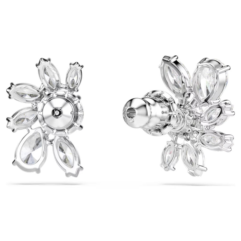 Kolczyki stalowe zapinane na sztyft Swarovski Mesmera