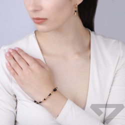 Visací náušnice Spinel & Swarovski | iSezam.cz