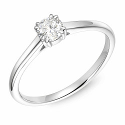 Zásnubní prsten s laboratorním diamantem 0,32 ct | iSezam.cz