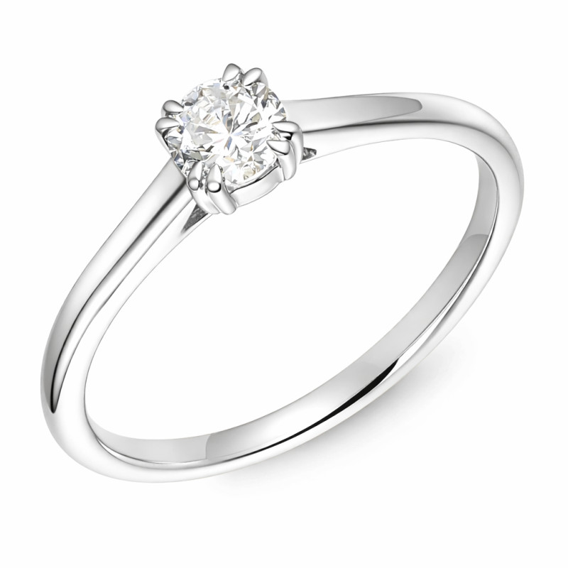 Zásnubní prsten s laboratorním diamantem 0,32 ct | iSezam.cz