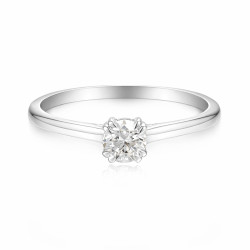 Zásnubní prsten s laboratorním diamantem 0,32 ct | iSezam.cz