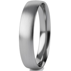 Půlkulatý snubní prsten z tantalu 4mm | iSezam.cz