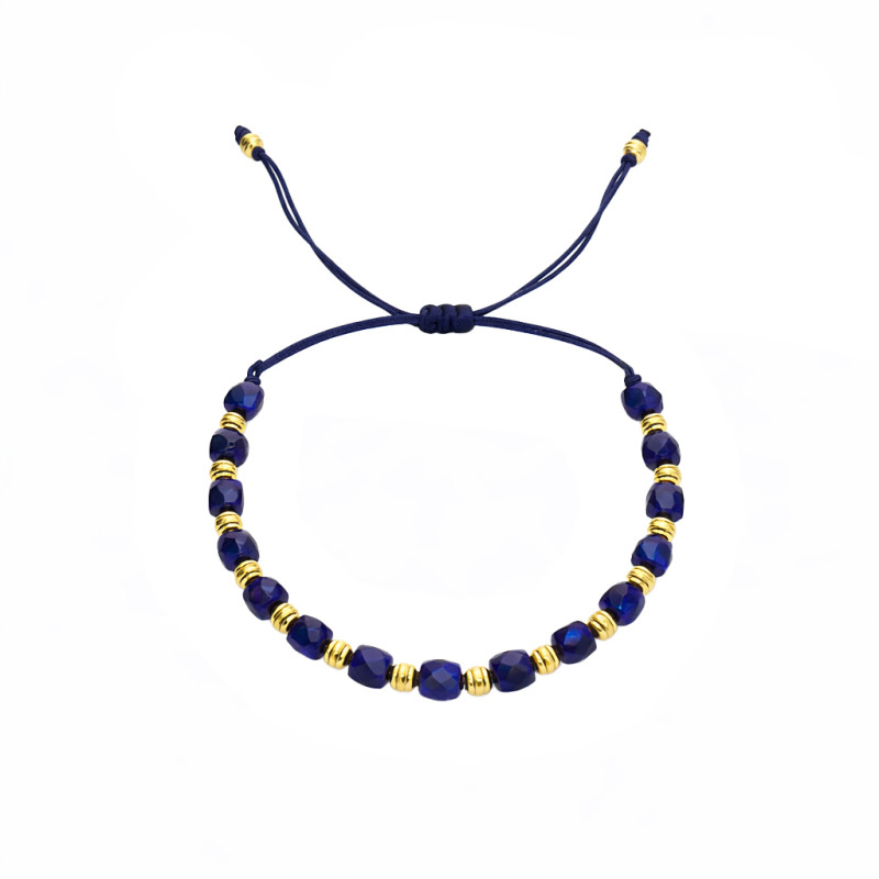Náramek z lapis lazuli a zlata | iSezam.cz