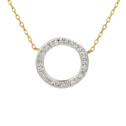 meta_description_CZ:Objevte elegantní zlatý náhrdelník s diamanty 0,07 ct od Jubiler Sezam. Nadčasový design, certifikované kame