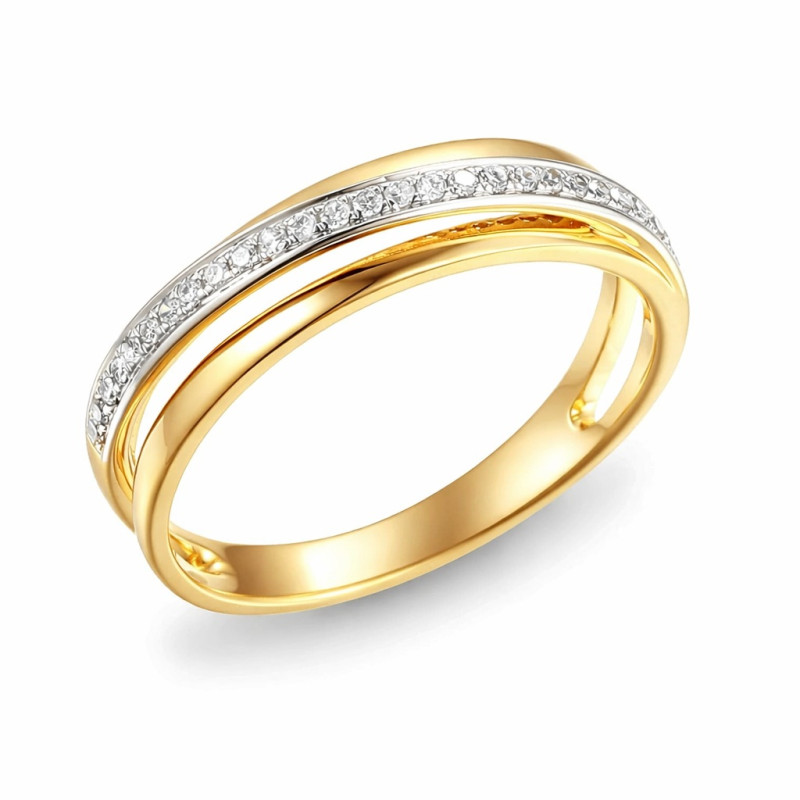 Objevte elegantní prsten Line ze zlata 585 s diamanty 0,10 ct. Moderní design, prvotřídní kvalita a certifikované kameny. Ideáln