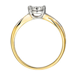 Zásnubní prsten DREAMS s diamanty 0,16 ct | iSezam.cz