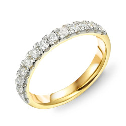 Objevte elegantní zlatý zásnubní prsten Line of Love s laboratorními diamanty 0,28 ct. Ideální pro váš výjimečný okamžik. Kupte 