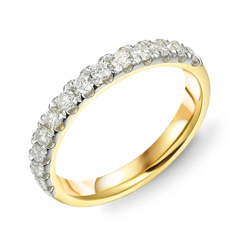 Zásnubní prsten Line of Love | Diamantový prsten 0,52ct | iSezam.cz