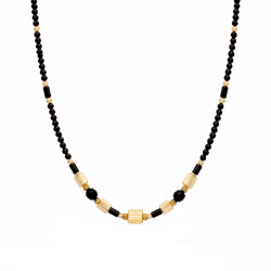 Objevte luxusní zlatý náhrdelník ryzosti 585 s acháty, spinely a krystaly Swarovski. Jemný design, ruční zpracování. Doplňte si 
