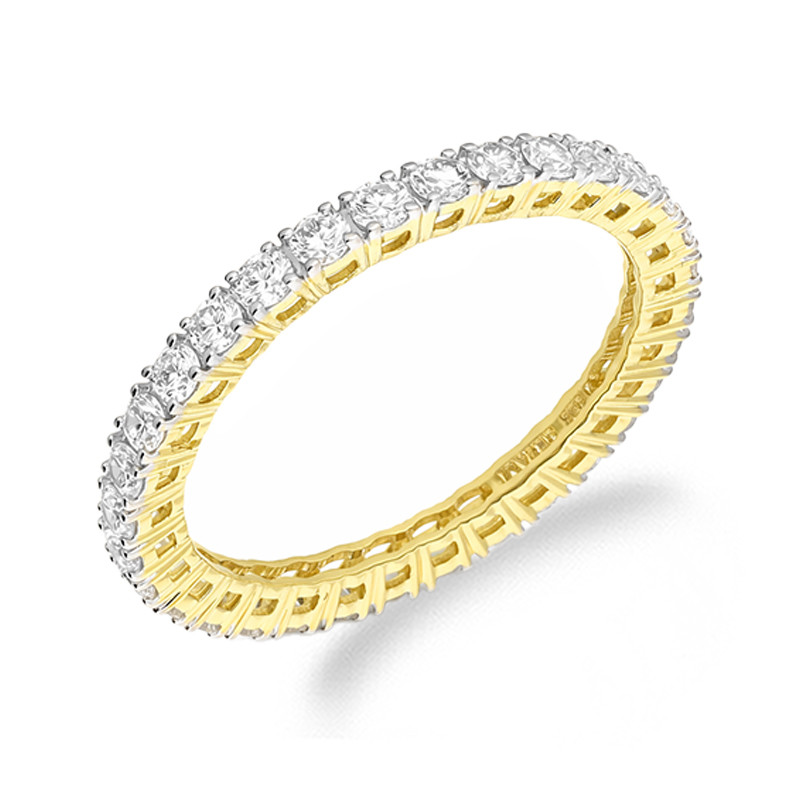 Objevte luxusní zlatý prsten Miłości s laboratorními diamanty 1,10 ct (ryzost 585). Ideální zásnubní nebo výroční dar. Certifiko
