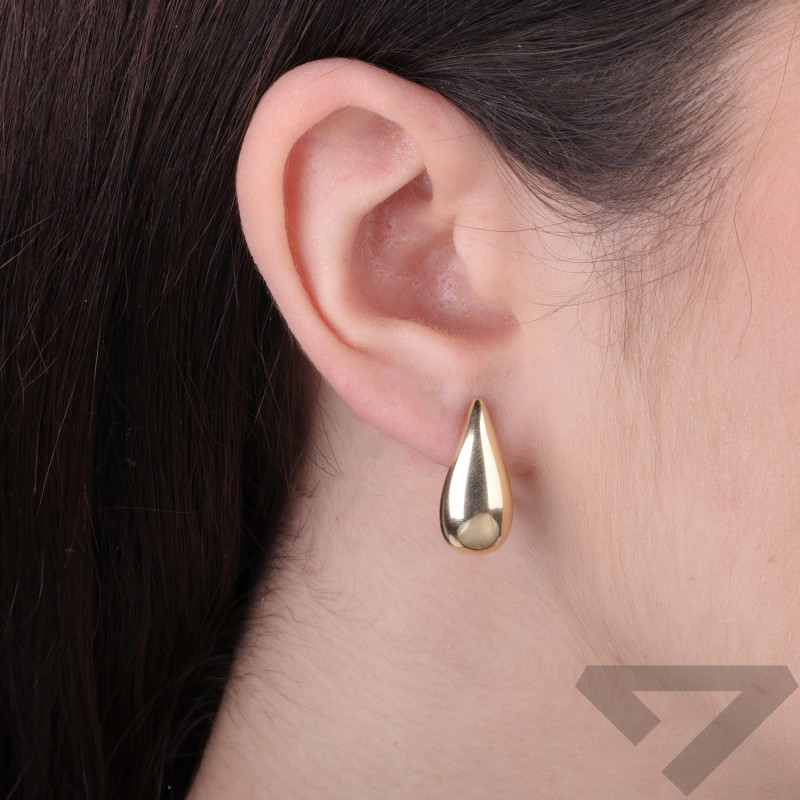 Náušnice VIRAL kapka ryzost 375