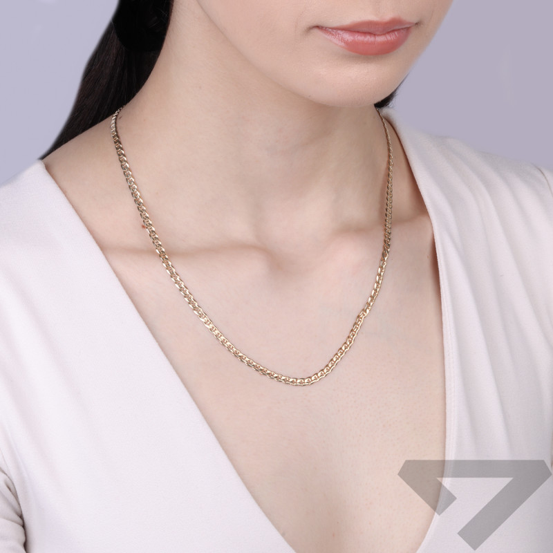 Łańcuszek zlatý vzor gucci, zlato 585